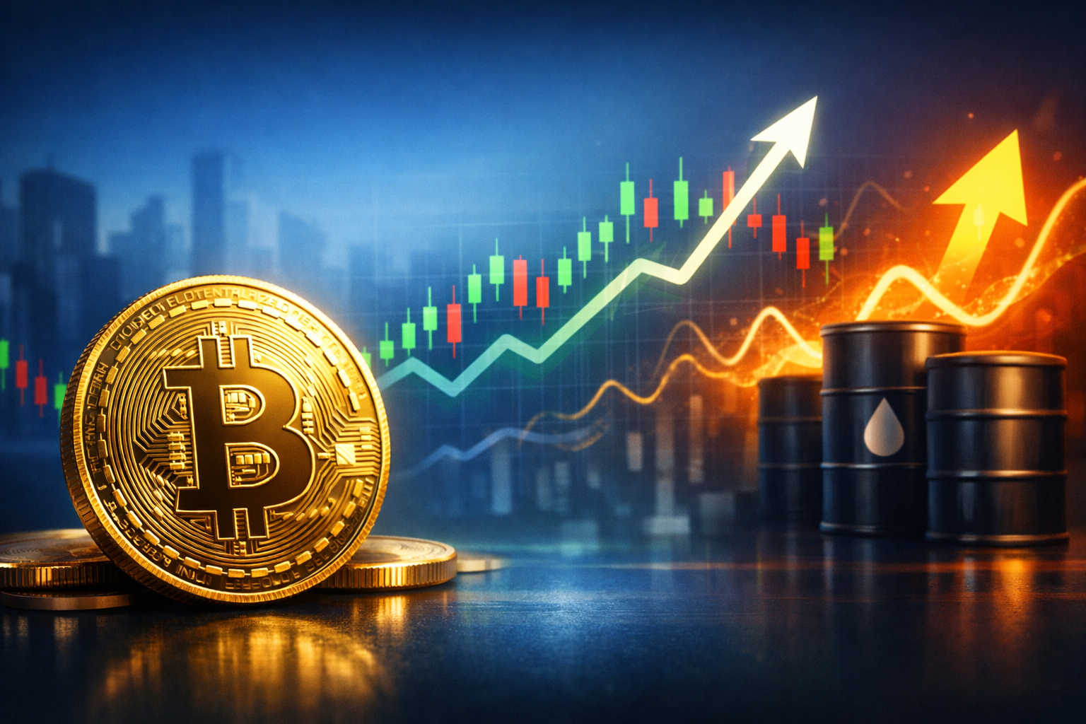 亞太股市漲勢持續，比特幣震盪於92,000美元附近，油價攀升