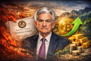 美聯準會主席鮑爾遭起訴疑雲 實時推動比特幣避險需求升溫 美聯準會主席鮑爾遭起訴疑雲 實時推動比特幣避險需求升溫