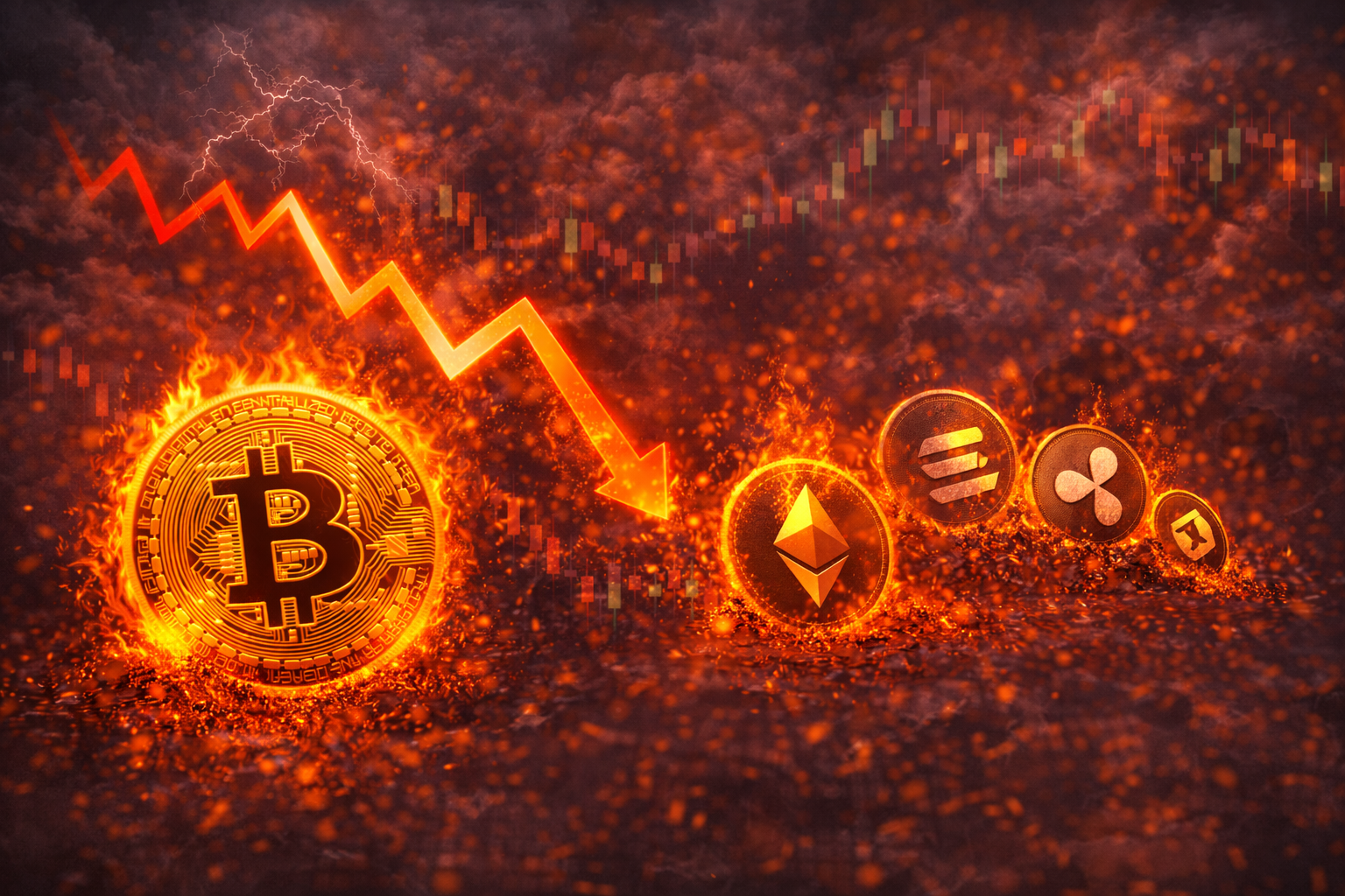 加密貨幣市場持續修正 多數主要幣與板塊走勢低迷 加密貨幣市場持續修正 多數主要幣與板塊走勢低迷