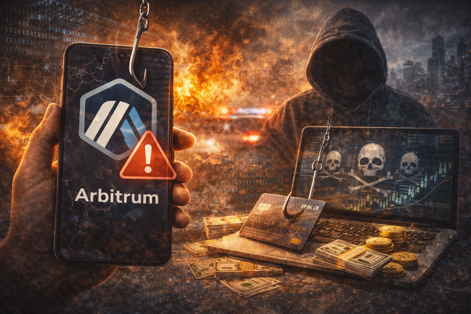 Arbitrum官方推送安全警示：帳號遭駭後發布詐騙連結