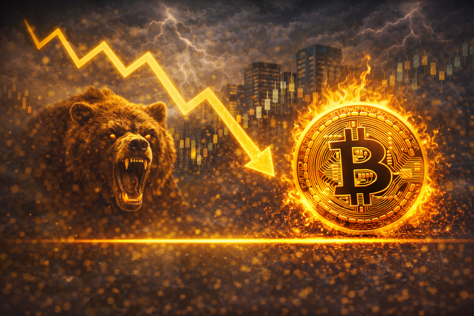 比特幣進入熊市區域，機構資金逆轉導致市場壓力升高