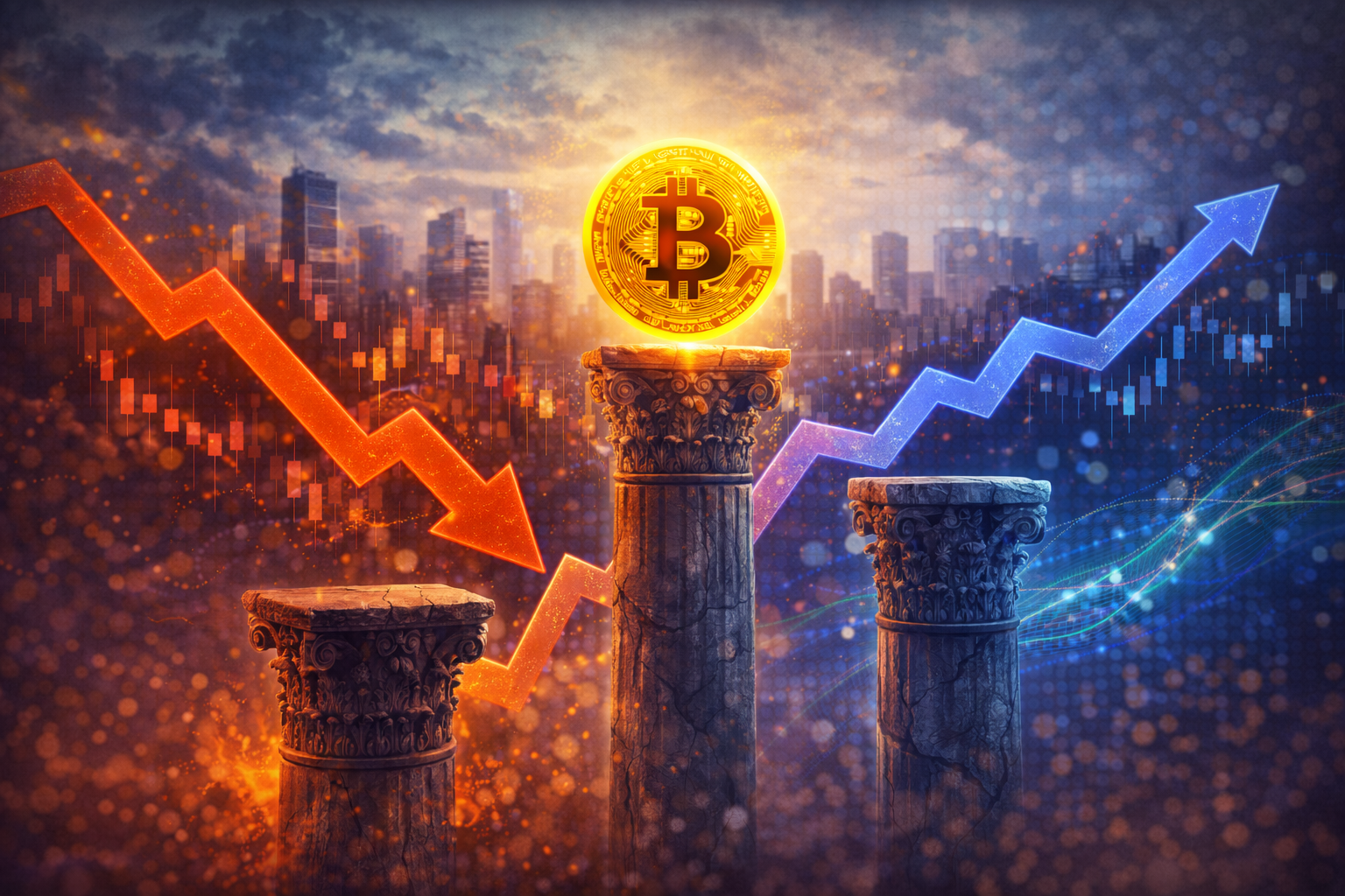 比特幣突破7萬美元，股市震盪下漲幅有限