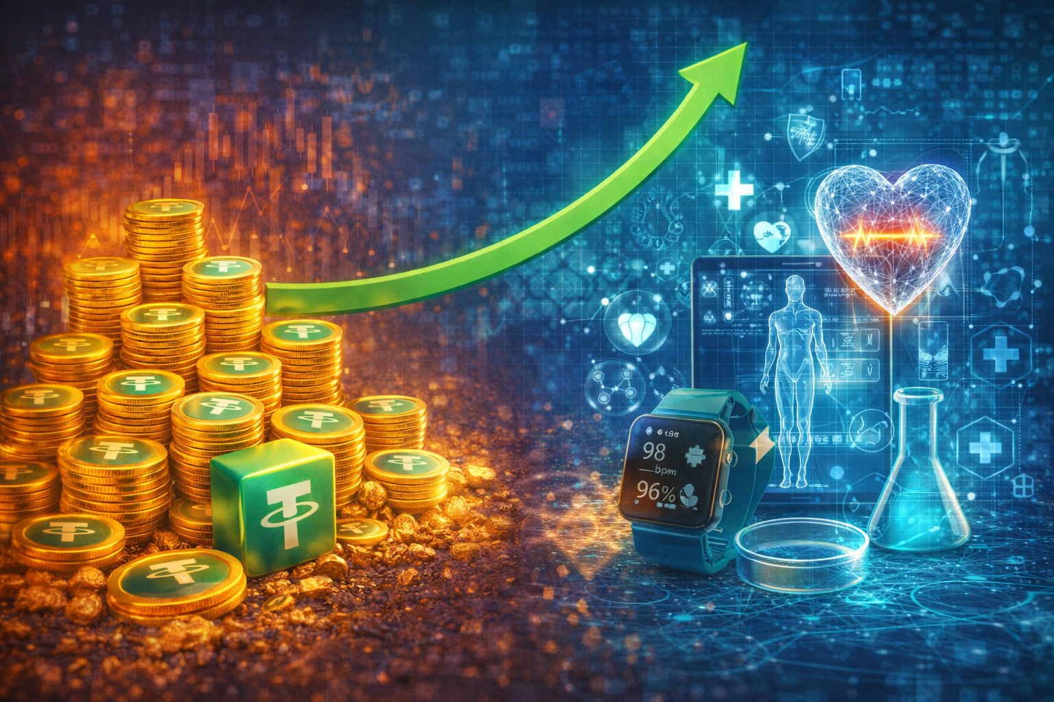 泰達幣公司Tether 高額獲利推動健康科技投資 泰達幣公司Tether 高額獲利推動健康科技投資