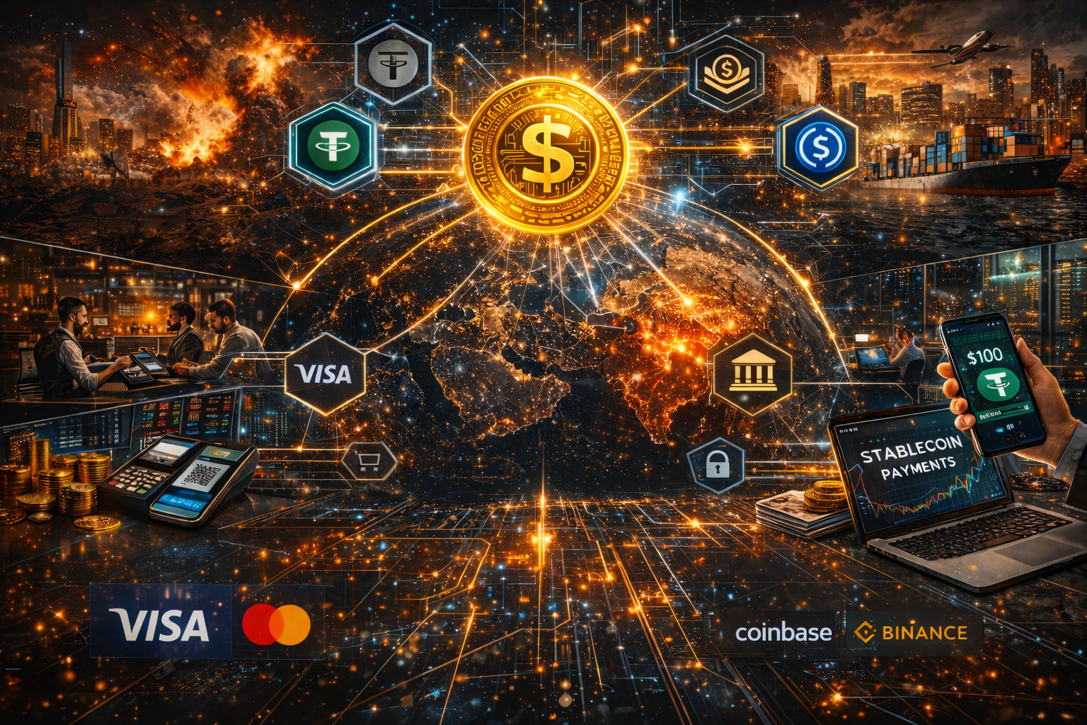 穩定幣在支付架構中的崛起與競爭格局