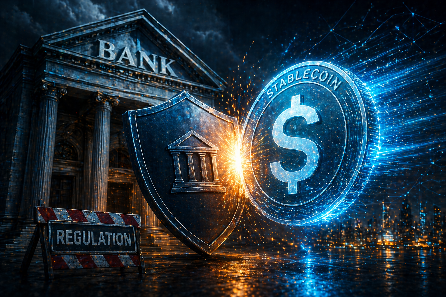 銀行業界加強反對加密貨幣穩定幣規範推動