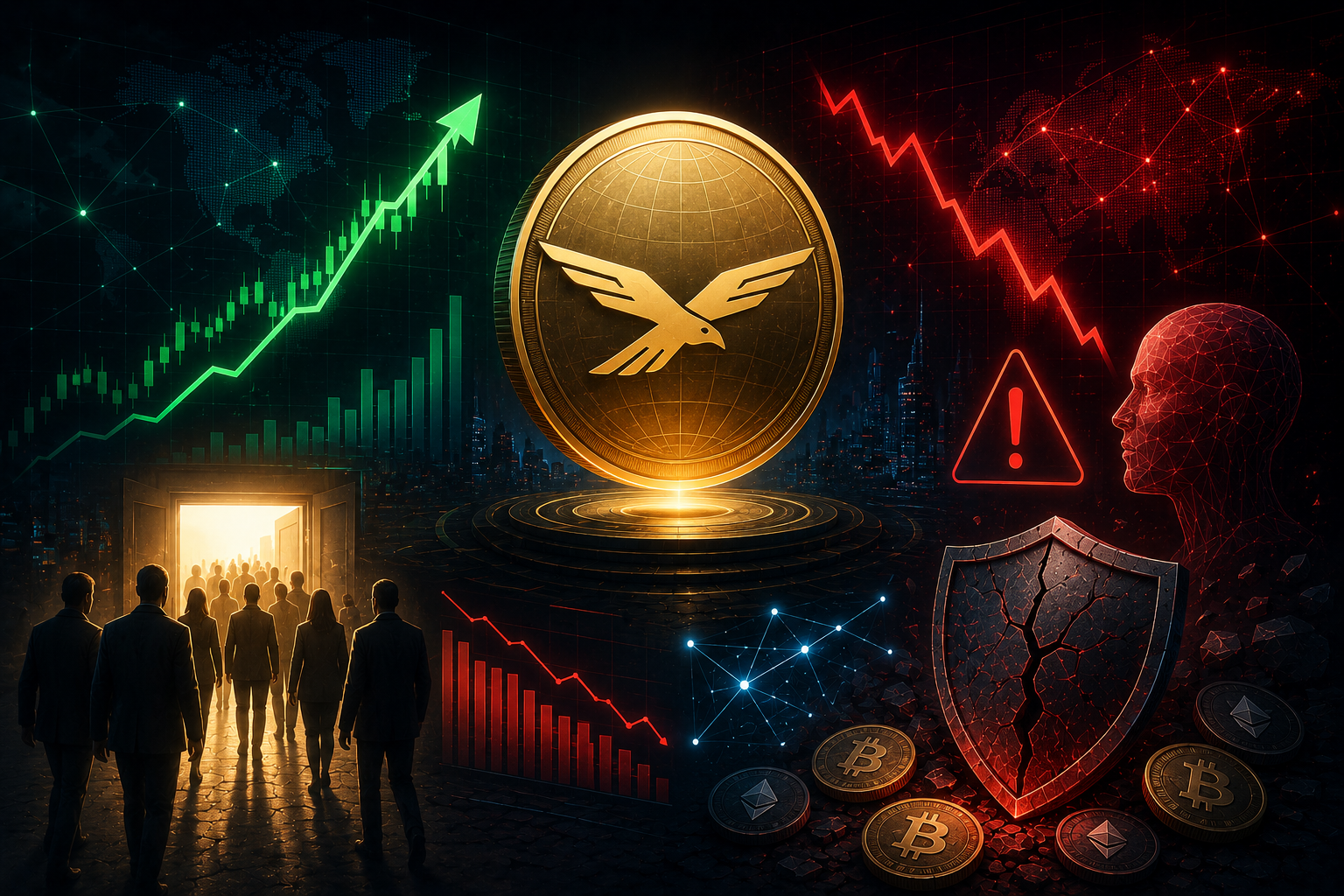 世界自由金融WLFI代幣回升引發持有者退出潮，AI金融警告續存風險