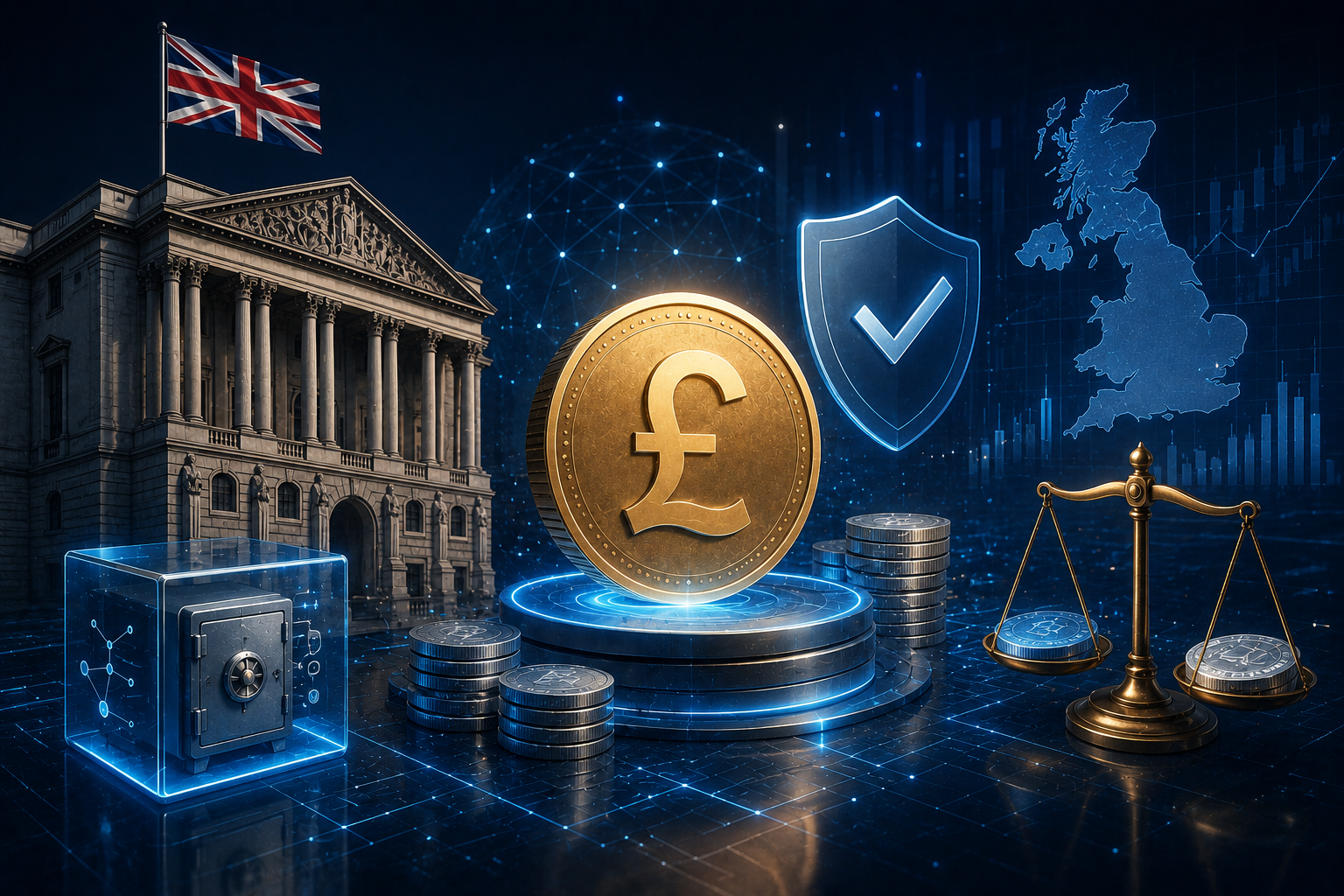 英國銀行調整穩定幣規範設定上限，擬推進英鎊穩定幣市場
